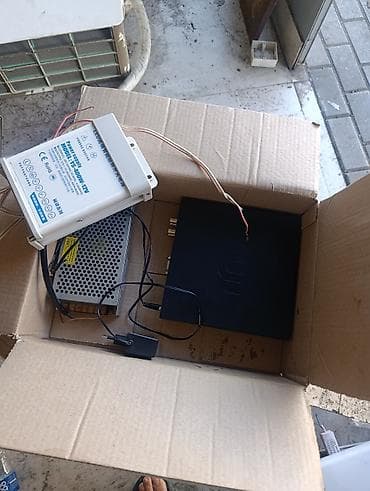 adapt: Videomüşahidə sistemi komplekti Tərkib: - 4 ədəd dome tipli IP/AHD — 1