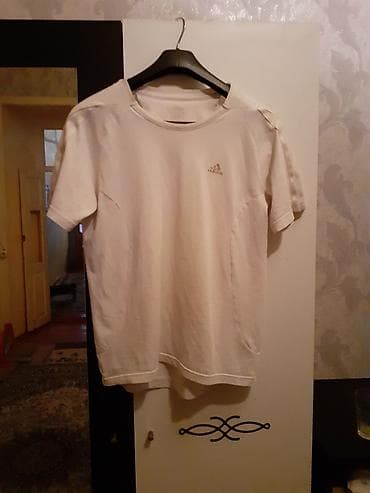 paltar satışı: Futbolka, Adidas, L, rəng - Ağ — 2
