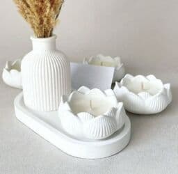 divar fiqurlari: Fiqur, Gips, rəng - Ağ — 16