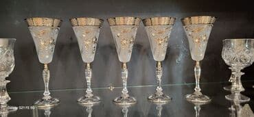 xrustal qablar: Qədəhlər, Xrustal — 1