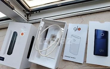Glo tütün qızdırma cihazı – Blue rəng Məhsulun tərkibi: - Glo cihazı