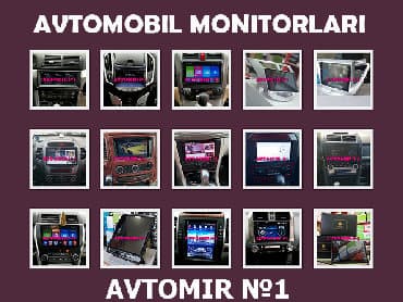 monitorlar qiymeti: Avtomobil monitorları. dvd-monitor hər cür avtomobil ücün. hər nov — 1