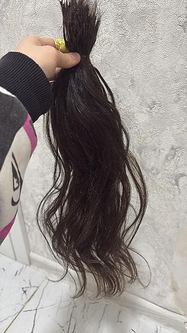 saç boyalari: Taxma saçlar, Təbii, İşlənmiş — 1