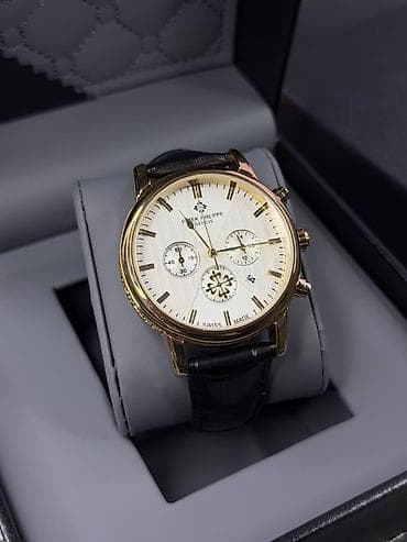 Patek Philippe klassik kişi qol saatı - Korpus: parlaq polad və ya — 5