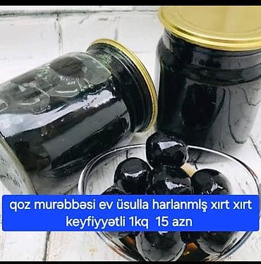 Çox,gözəl ordubad qoz mürəbbəsi ev şəraitində bişirilib xırt xırt