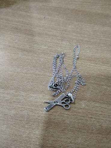 1 qram qizilin qiymeti: Dəstə daxildir: Kulon, Boyunbağı, Gümüş, 925 Əyar — 2