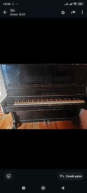 Piano, Akustik