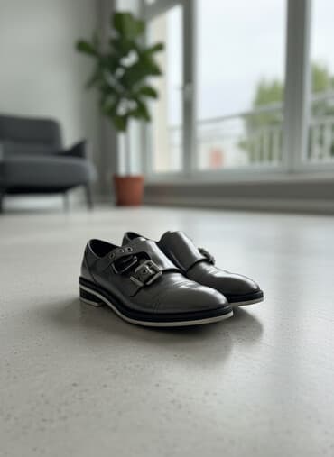 • Məhsul: qadin üçün klassik “monk strap” üslubunda ayaqqabı • Rəng