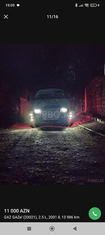 QAZ 2001, 2001 il, motor 2.5 l, Tent, İşlənmiş — 8