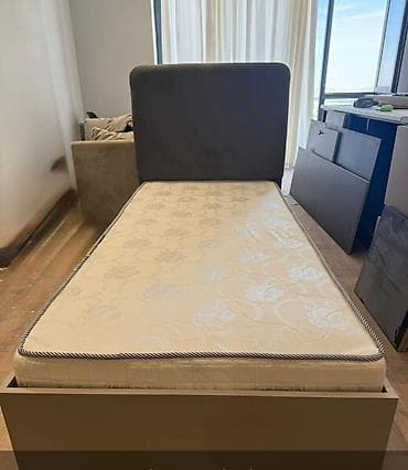 bildircin eti satisi: Təknəfərlik çarpayı, Matras ilə, Siyirməsiz — 1