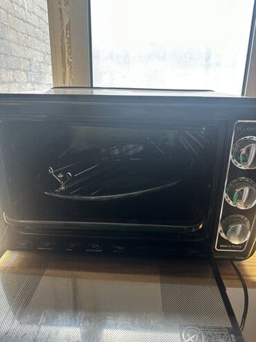 ikinci əl sobalar: Духовка Электрическая, цвет - Черный, Отдельностоящая, Б/у — 2