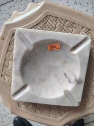 Təbii mərmər külqabı – vintaj (Sovet dövrü) Nadir mərmər külqabı