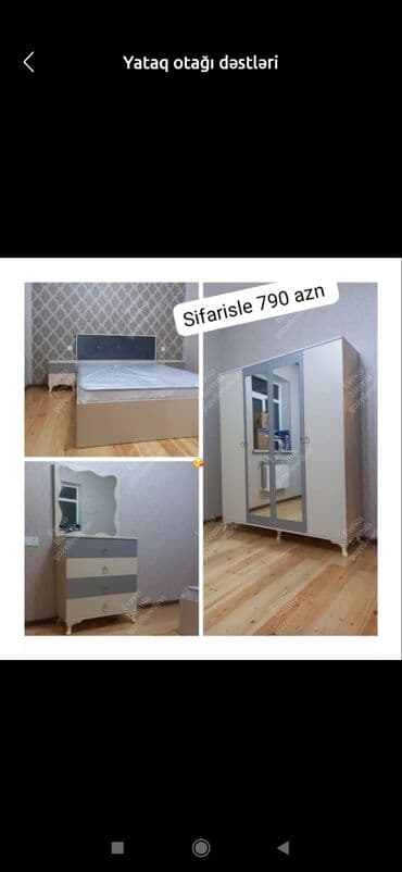 termo tumba: İkinəfərlik çarpayı, Dolab, Termo, 2 tumba, Azərbaycan, Yeni — 5