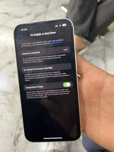 işlənmiş iphone 13 pro: IPhone 13, Серебристый, Face ID — 6