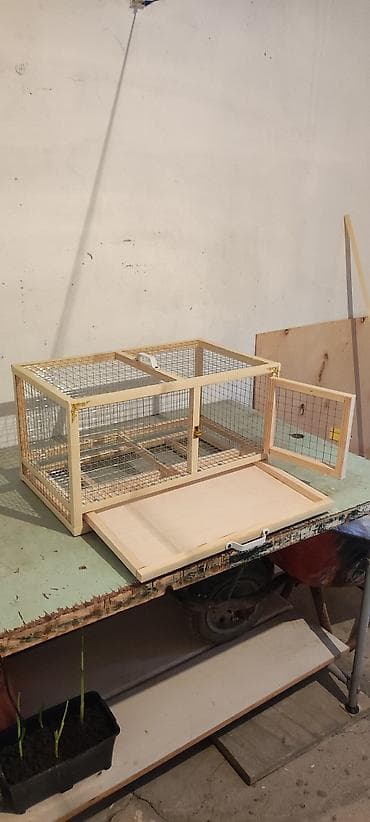 heyvanlar pişik: Dovşan,cücə,pişik,hamster,quş ve s kimi ev heyvanlari üçün qəfəsler — 3