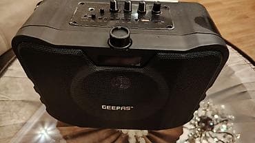 karaoke mikrofon bluetooth: Kolonka, Növ - Portativ, rəng - Qara — 3