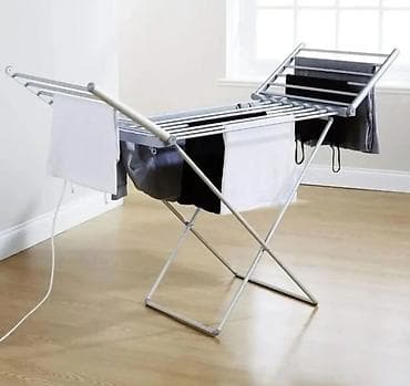 сушилка для белья бу: Elektrikli paltarqurudan askı (qatlanan) - Struktur: korpus plastik — 2