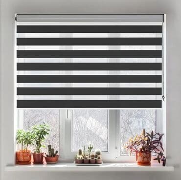Фигуры: Zebra jalüz pərdələr - İşıq və məxfilik nəzarəti: İkiqat qat – şəffaf — 8