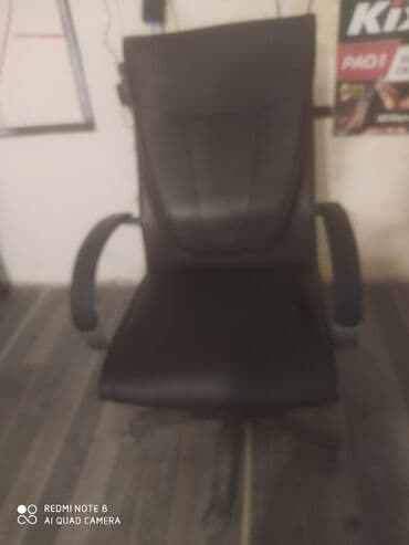 meqa mebel: Təkərli, Qolları tənzimlənmir, Süni dəri — 3