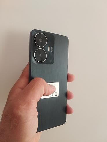 printer telefon: Realme C55, 256 GB, rəng - Boz, İki sim kartlı, Face ID, Barmaq izi — 3