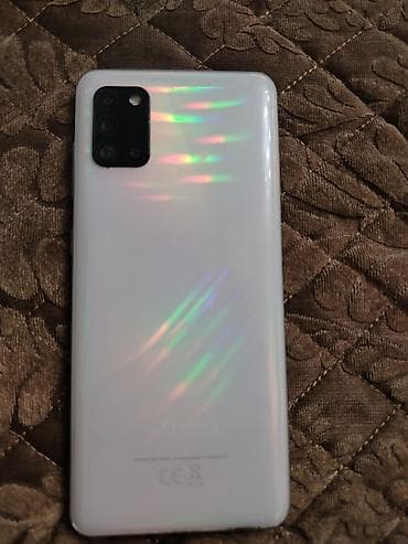 galaxy j6: Samsung Galaxy A31, 128 GB, rəng - Ağ, İki sim kartlı — 1