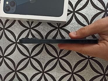 iphone 12 i: IPhone 13, 128 GB, Midnight, Simsiz şarj, Face ID — 5