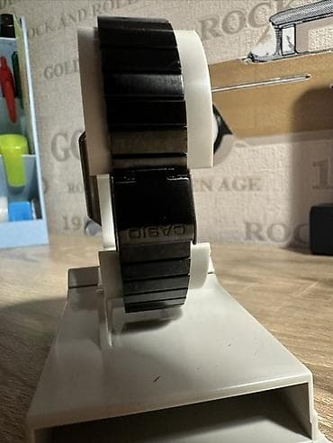 retro flip saat: Qol saatı, Casio, rəng - Gümüşü — 3