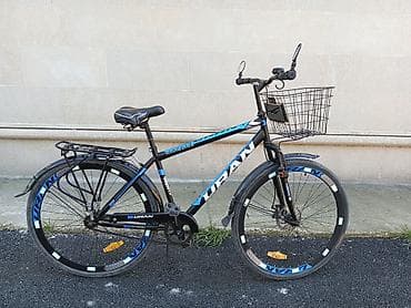 elektrikli scooter ikinci el: Şəhər velosipedi 26", sürətlərin sayı: 1 — 1