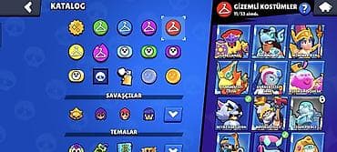 Digər: Brawl Stars hesabı – yüksək səviyyəli, zəngin kontentli Əsas — 6