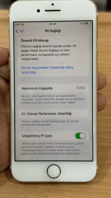 Motorola: IPhone 7, 32 GB, Qızılı, Barmaq izi — 5