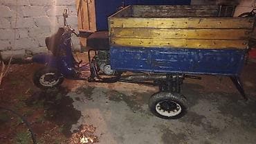 sidenya qizdirici: Yük daşımaq üçün üçtəkərli motosikl (motorlu yük skuter) - — 4