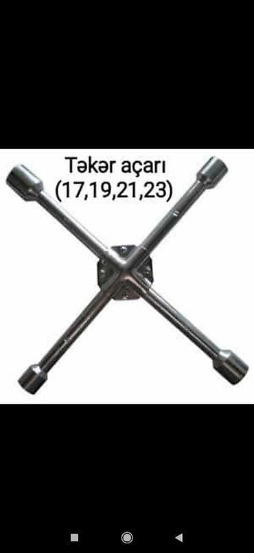 ulduz açar: Açar 4 tərəfli — 1