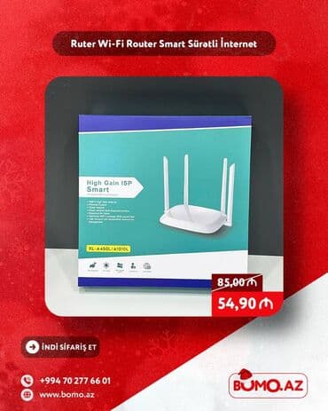 wifi kodu dəyişmək: 🎄✨ Yeni il ENDİRİMİ! ✨🎄 🔥 Ruter Wi-Fi Router Smart Yüksək Sürətli — 1