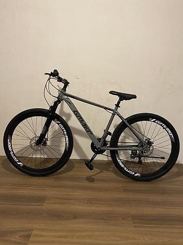 velosiped ural: Yenidi🔥🔥🔥GMark dağ velosipedi - Çərçivə: yüngül alaşımlı, mat boz — 4