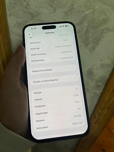 iphone 7 yeni: IPhone 14 Pro Max, 128 GB, Deep Purple, Face ID — 2