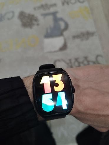 Qol saatları və aksesuarlar: Smart saat, Sensor ekran, rəng - Qara — 4