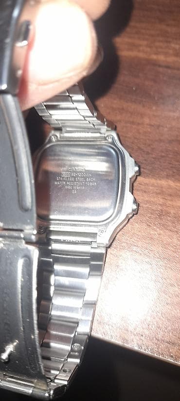 agilli saatlar: Qol saatı, Casio, rəng - Gümüşü — 3