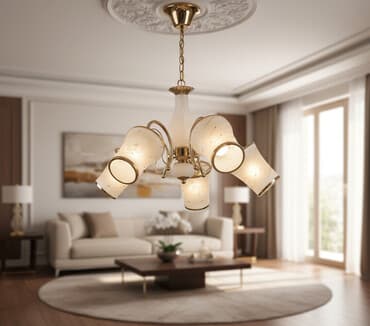 Çılçıraq, 5 lampa, Metal lalafo.az -da Çılçıraq, 5 lampa, Metal