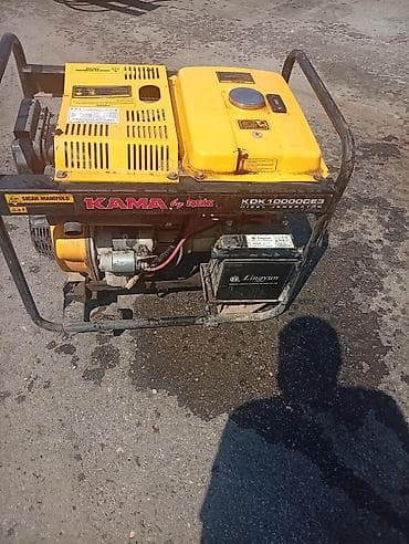 generatorlar: 3 Fazalı, Kama markasının generatorudur. Az işlənib. Əlaqə nömrəsi — 1