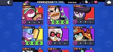 Brawl Stars oyun hesabı – geniş döyüşçü kolleksiyası Xüsusiyyətlər: - — 3