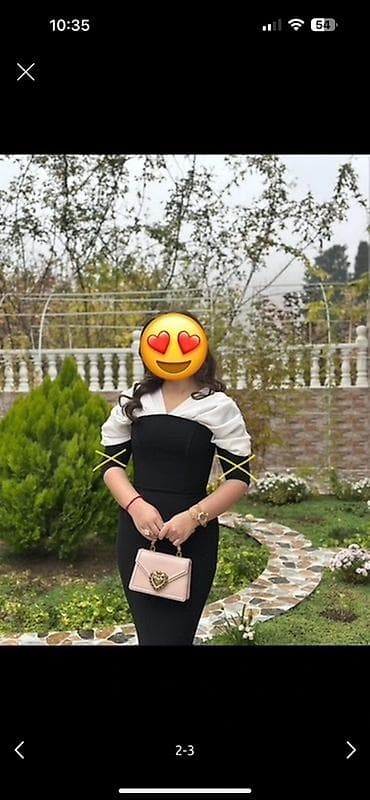 qara donlar: Qara qolu yoxdur, ancag ag ustsur Zərif axşam/libas - Rəng: qara, üst — 3