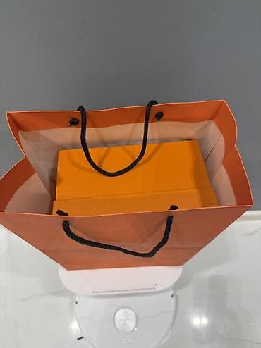 sandal: Hermès kişi slayd sandal 1:1 kopiya, temiz deri Yenidir, olcu uygun — 6