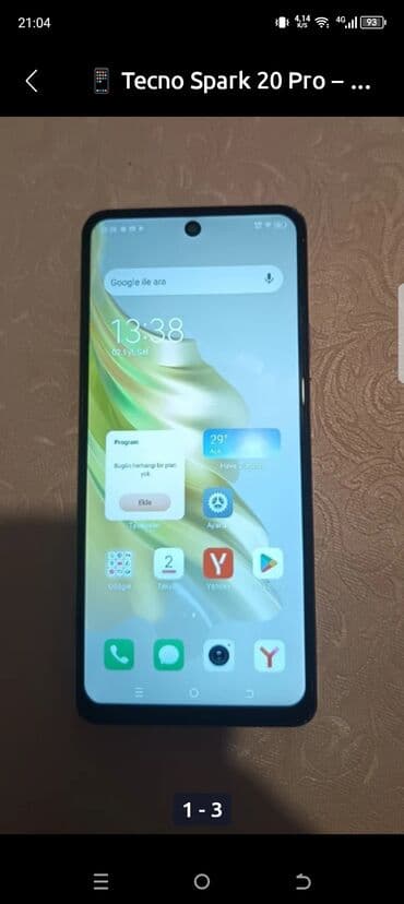 Tecno Spark 20, 256 GB lalafo.az -da Tecno Spark 20, 256 GB