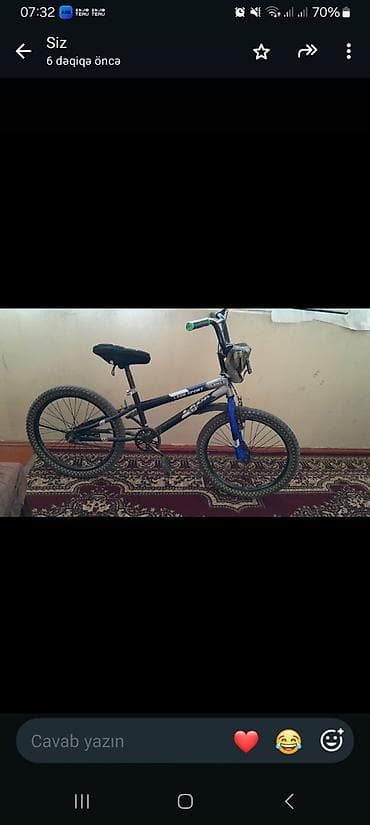 velosipedler 28: BMX tipli uşaq/gənc velosipedi - Markalanma: “Lada Sport” yazılı — 1