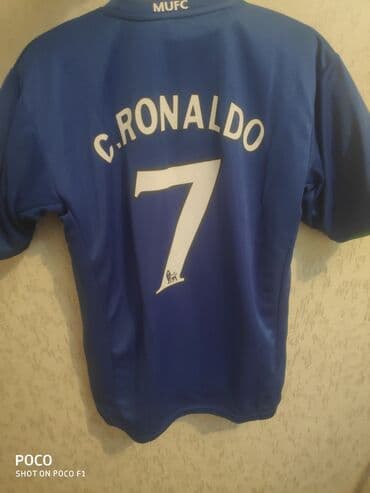 Futbolka, Nike, M, rəng - Göy