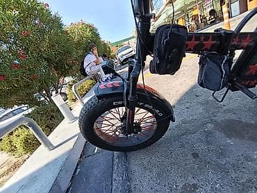 Elektrik nəqliyyatı: Elektrik velosipedi – yük/çatdırılma üçün tam təchizatlı “fat-tire” — 2