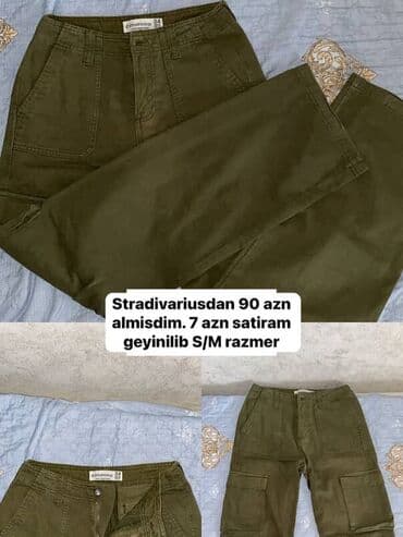 30 razmer: - Qara kombinezon: S/M razmer (M olsa da uyğun). Ön hissədə iki cüt — 5