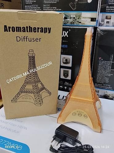 reys isiqlar: Aromatherapy Diffuser – Eyfel qülləsi dizaynı - Efir yağları üçün — 1