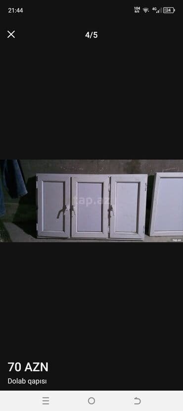 окна бу купить: Plastik (PVC) pəncərə bloku - Material: ağ PVC profil - Konstruksiya — 3