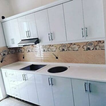 Sifarişlə mətbəx dəsti, Özü çəkən petlələr, Mat laminat, Kredit yoxdur — 4